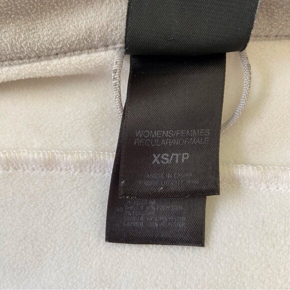 ECRU THE North Face zip up jacket off white mid season coat XS soft liner active - Picture 9 of 14